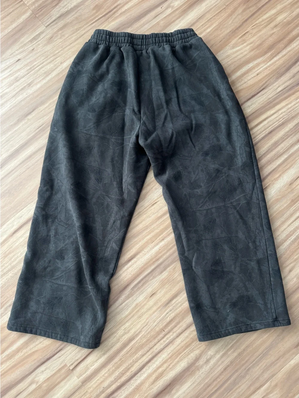 COMFRT Camo Straight Leg Sweatpants Black XL
